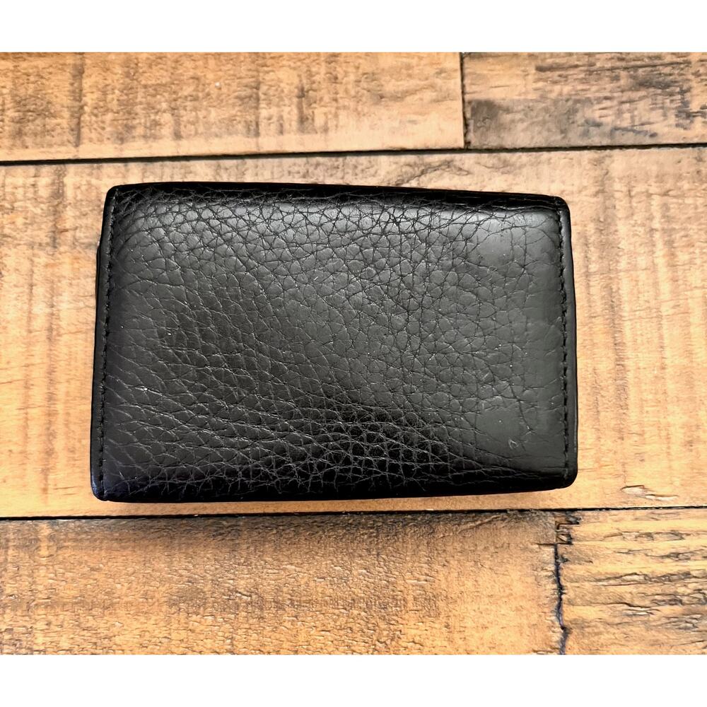 Authentic Gucci Key Case Color Black Soho Interlocking GG With COA - Picture 2 of 11